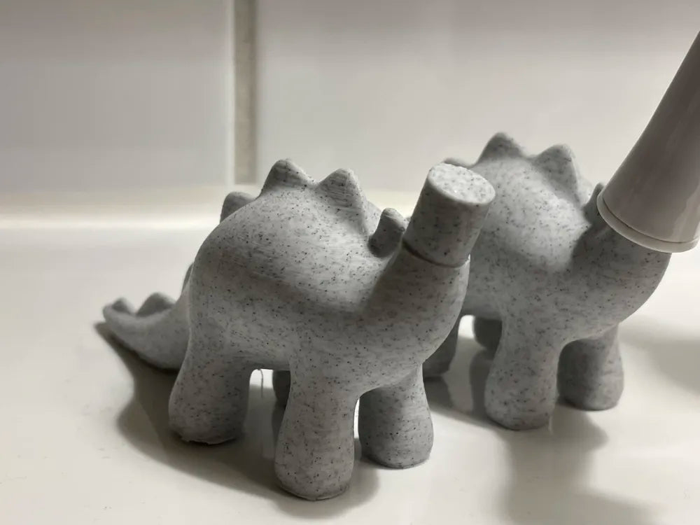 Oral-B and Philips Toothbrush Head Holder Dinosaur