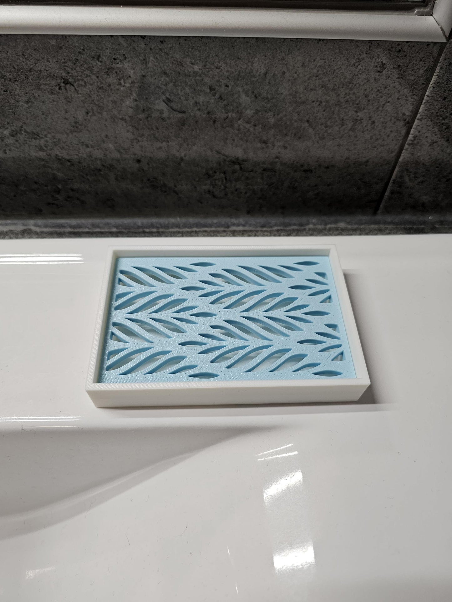 Modern 3D Printed Soap Dish | Minimalist Bathroom Accessory, Kitchen Soap Holder